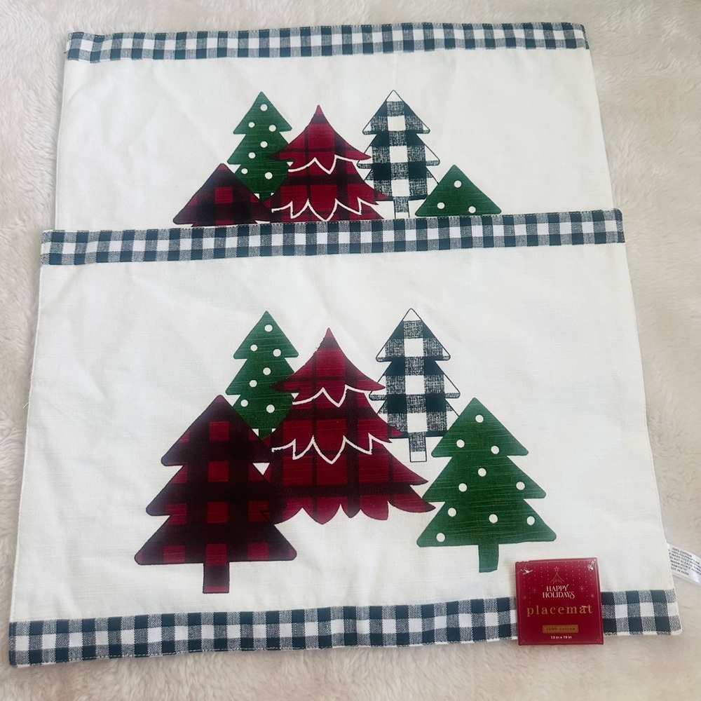 Happy Holiday Placemat Set of 2 - Picture 8 of 8